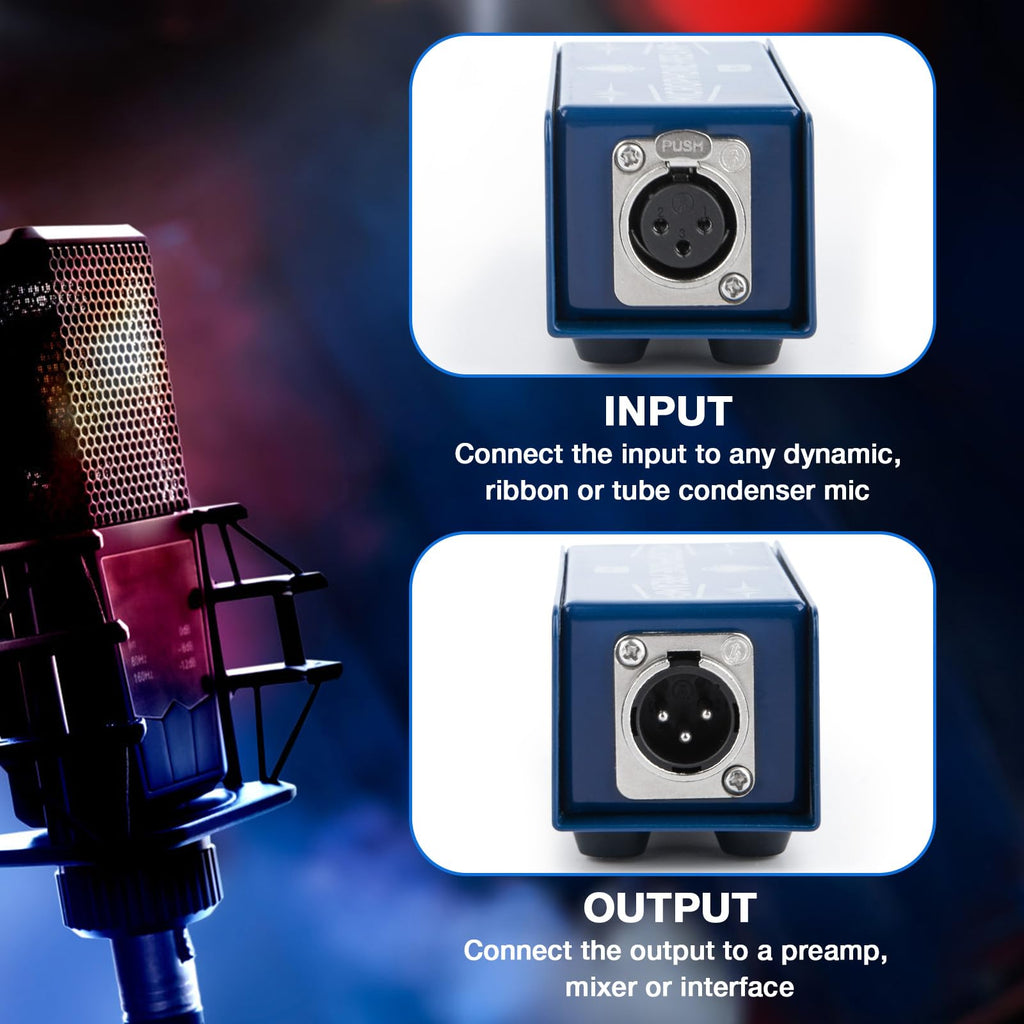Dynamic Mic Preamp Gain Booster O7717