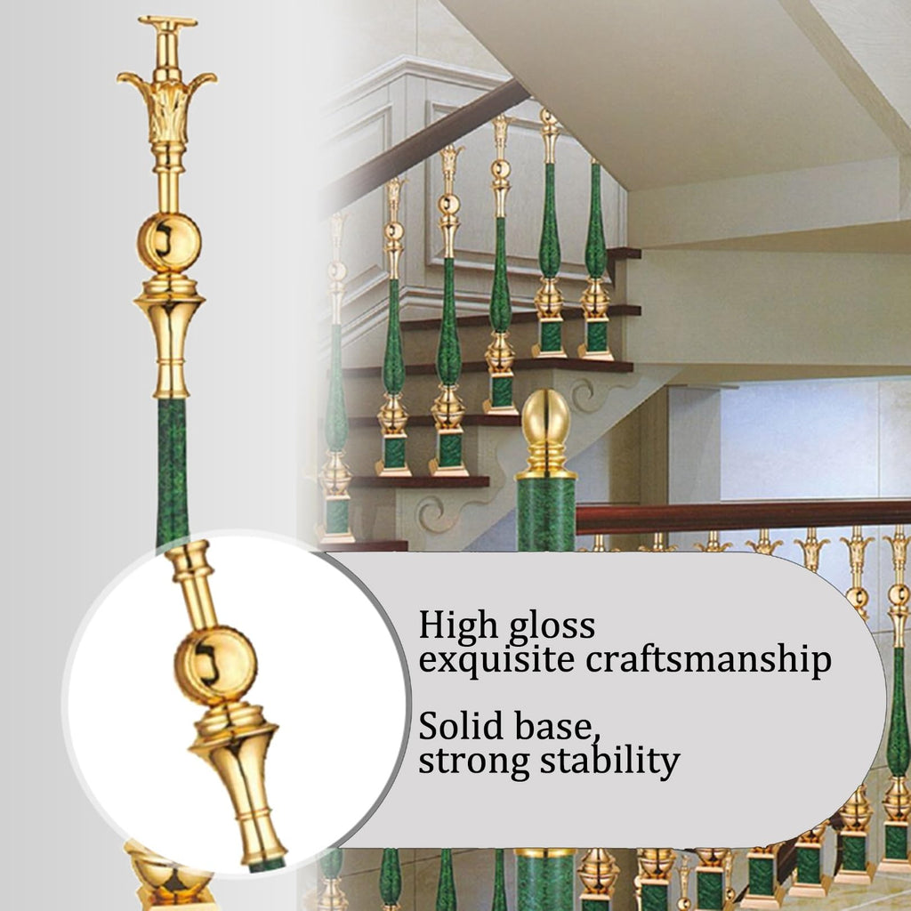 Black 6 Pack Aluminum Alloy Baluster Spindles L813