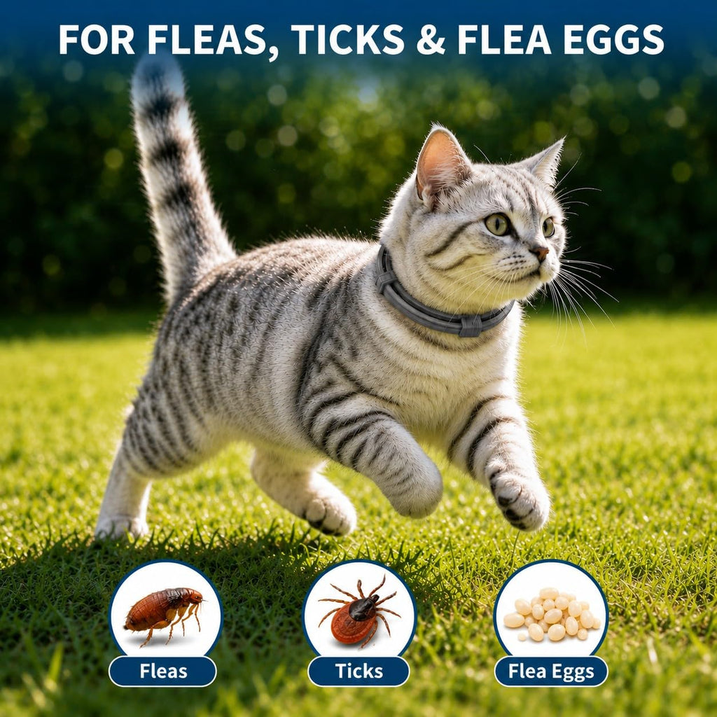 Cat Flea and Tick Collar 4 Pack V562638