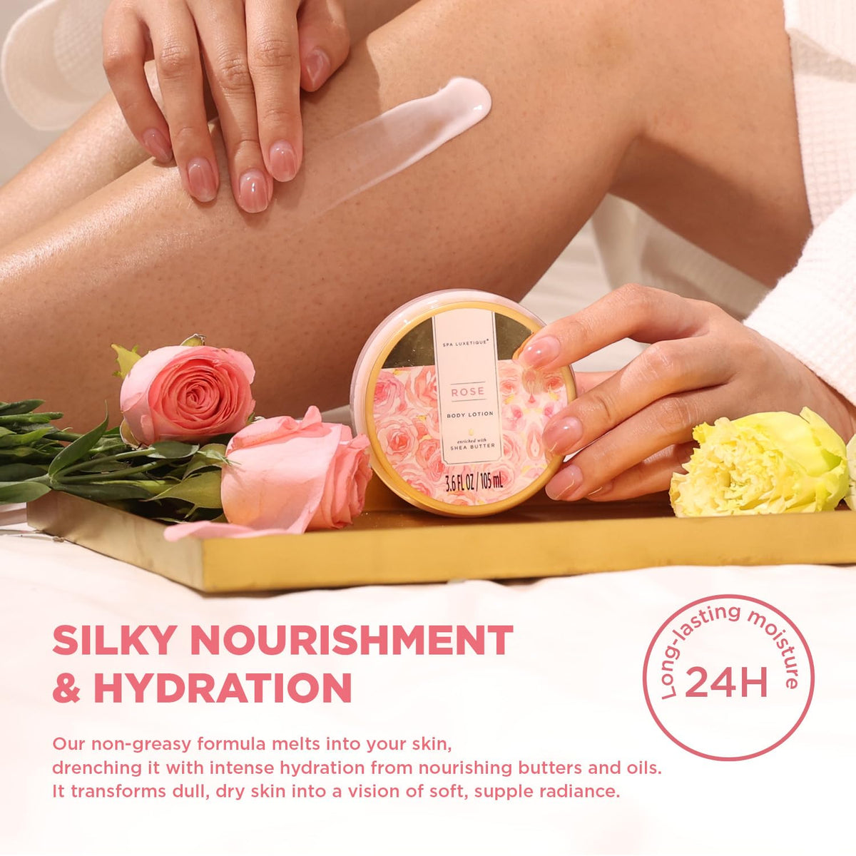 15 Pc Rose Spa Gift Set D5785