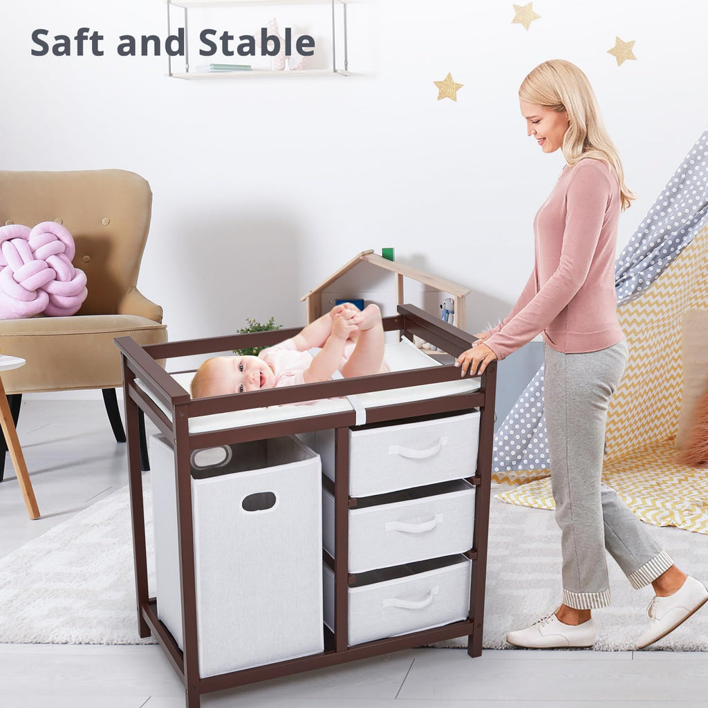 Wooden Baby Changing Table R42629