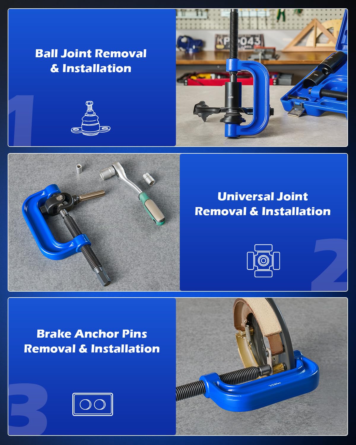 21pc Ball Joint Press Kit N380