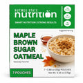 High Protein Instant Oatmeal Mix, 15g Protein, 7 Servings, Maple Brown Sugar W4584