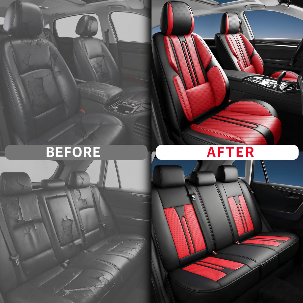 Car Seat Covers Full Set 5 Seat Z787282