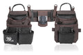 Top Grain Leather Tool Belt 18 Pockets A91781