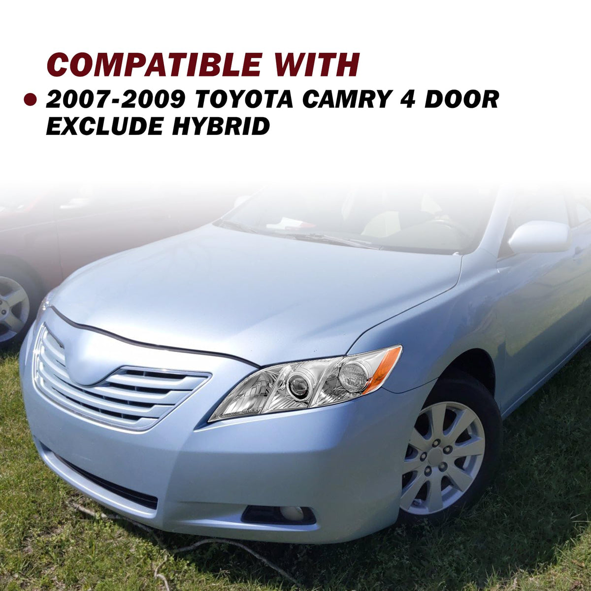 Headlight Compatible with 2007-2009 Toyota Camry M97025
