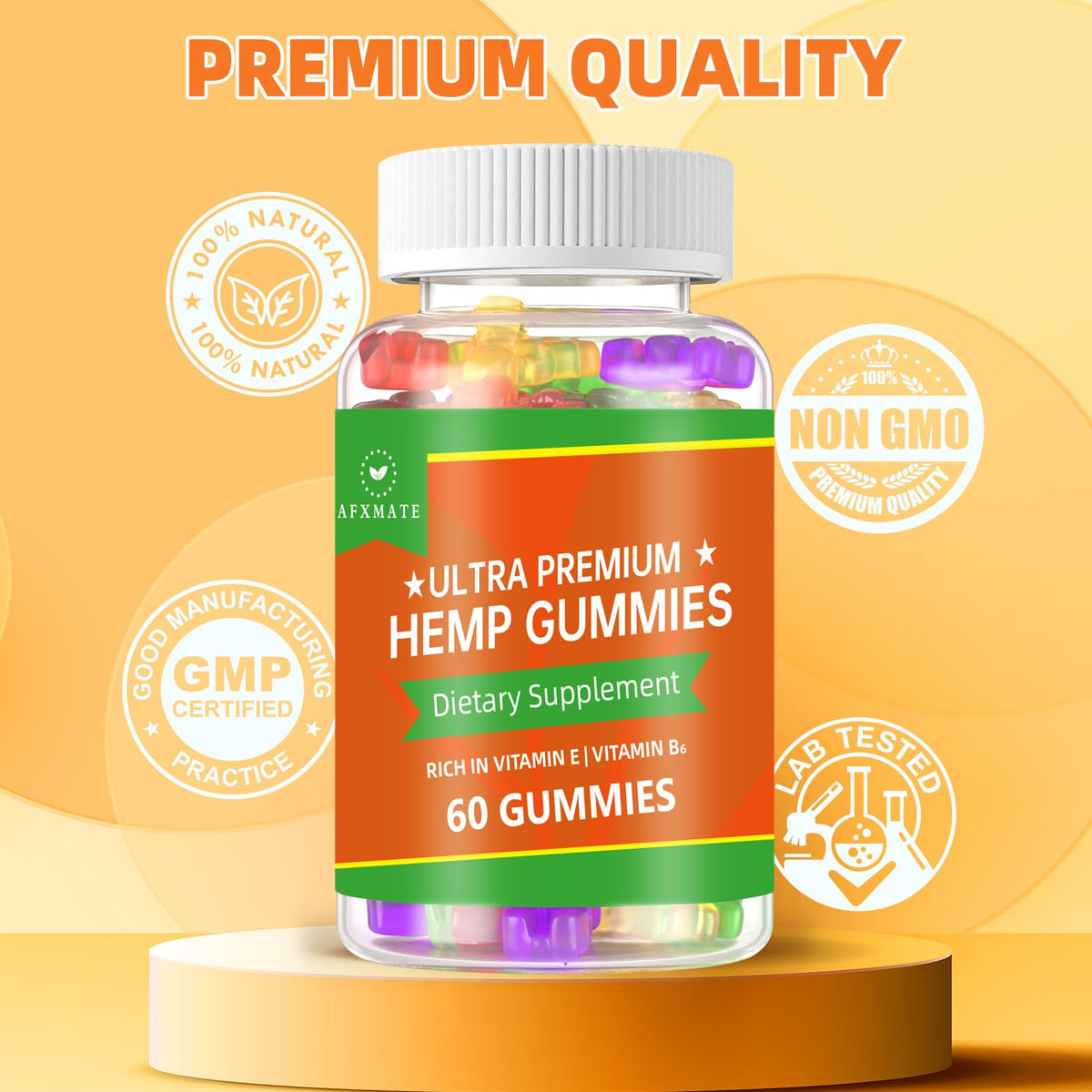 Hemp Gummies 120 Gummies G3548