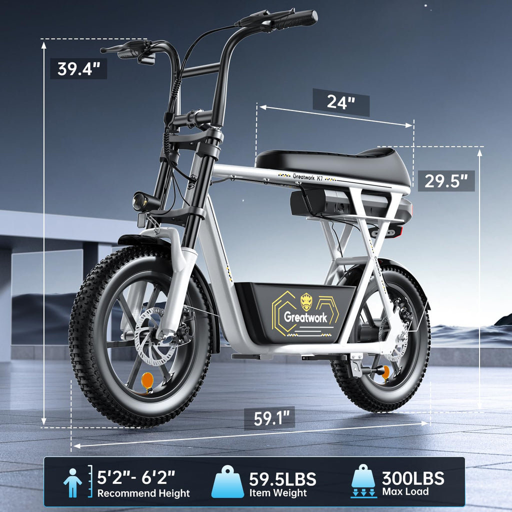 1500W Peak Electric Scooter with Large Battery M782