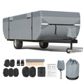 9 Layers 12-14ft Tent Trailer Cover Y551
