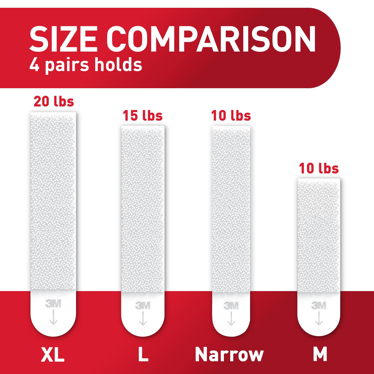 15 lb Large Picture Hanging Strips 14 Pairs White Adhesive S267