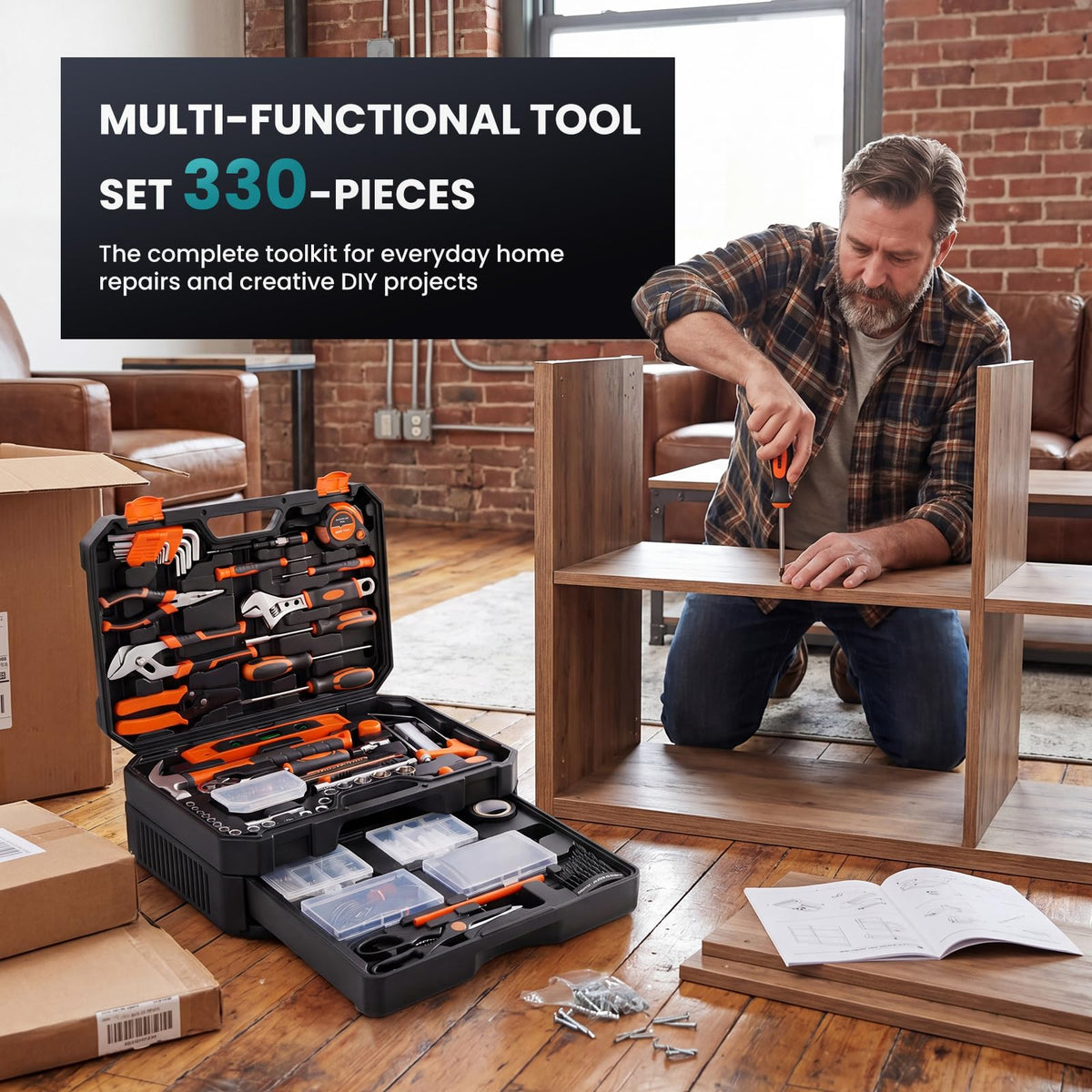 330-Piece Tool Box Set M3029