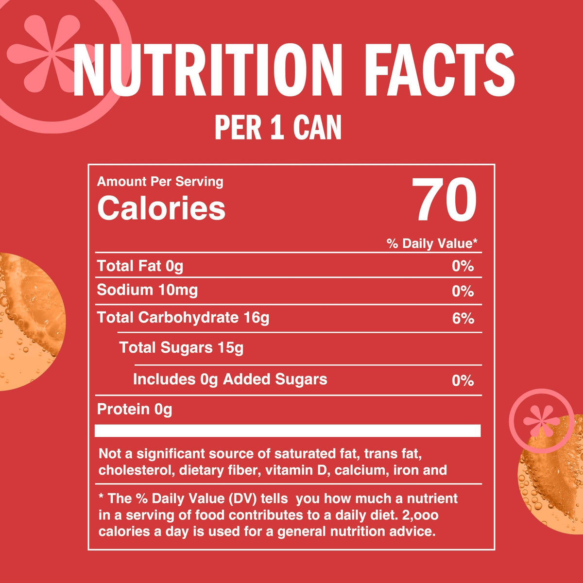 Sparkling Water Juice Beverage Blend, Grapefruit, No Sugar Added, 8.4 FL OZ, 24 Cans P43106