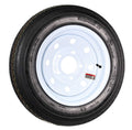 White 5 Lug Trailer Tire Rim Assembly Q791