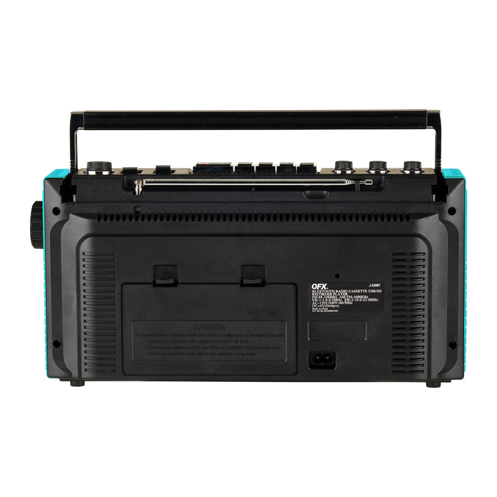 Aqua Bluetooth Cassette Player Recorder Z3058