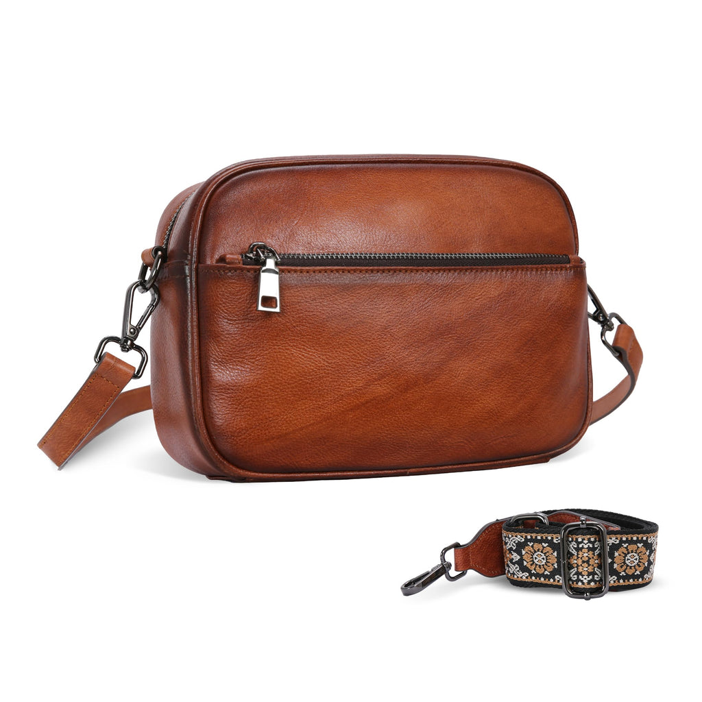 Genuine Leather Shoulder Handbags C63780