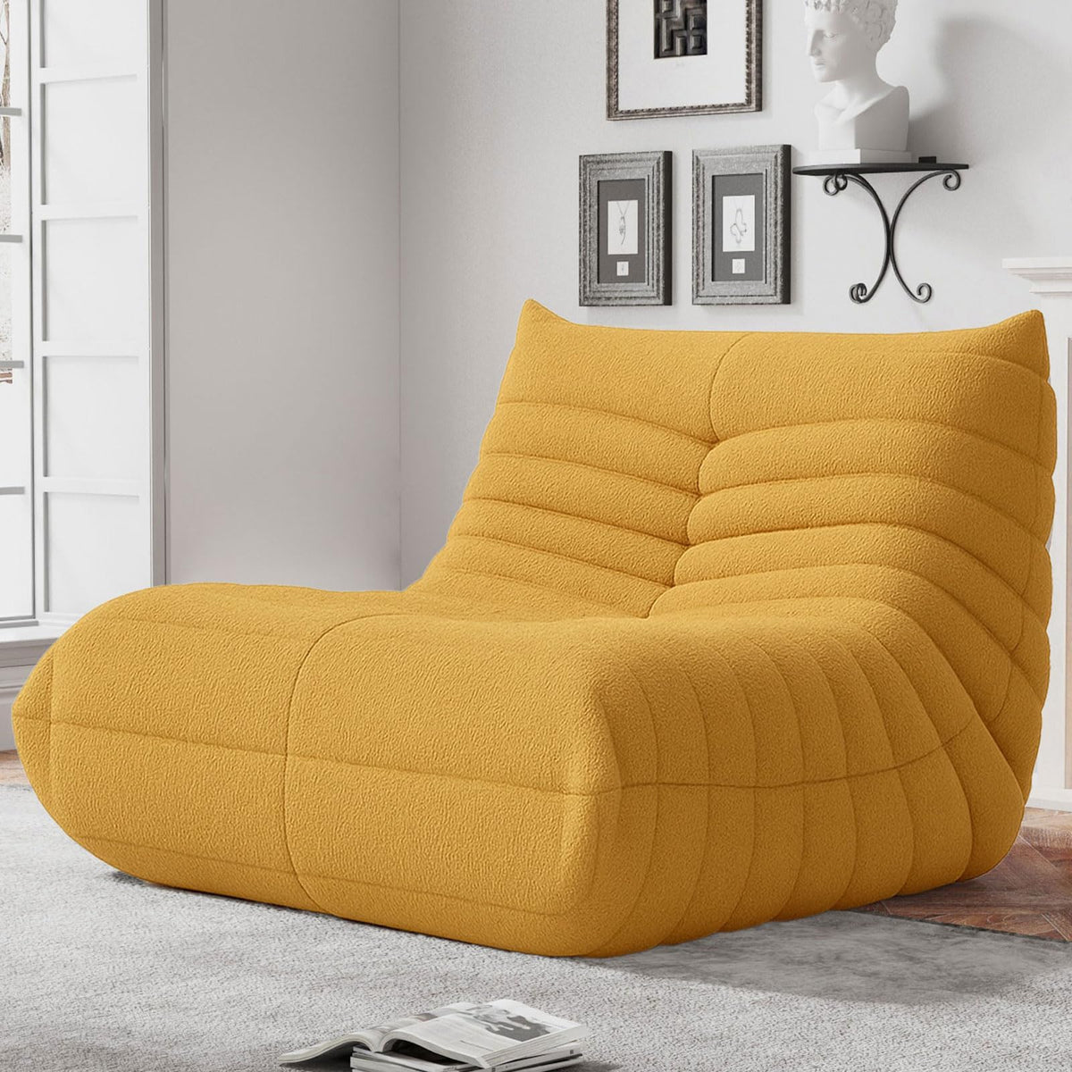 Giant Bean Bag Chair with Memory Foam K8016