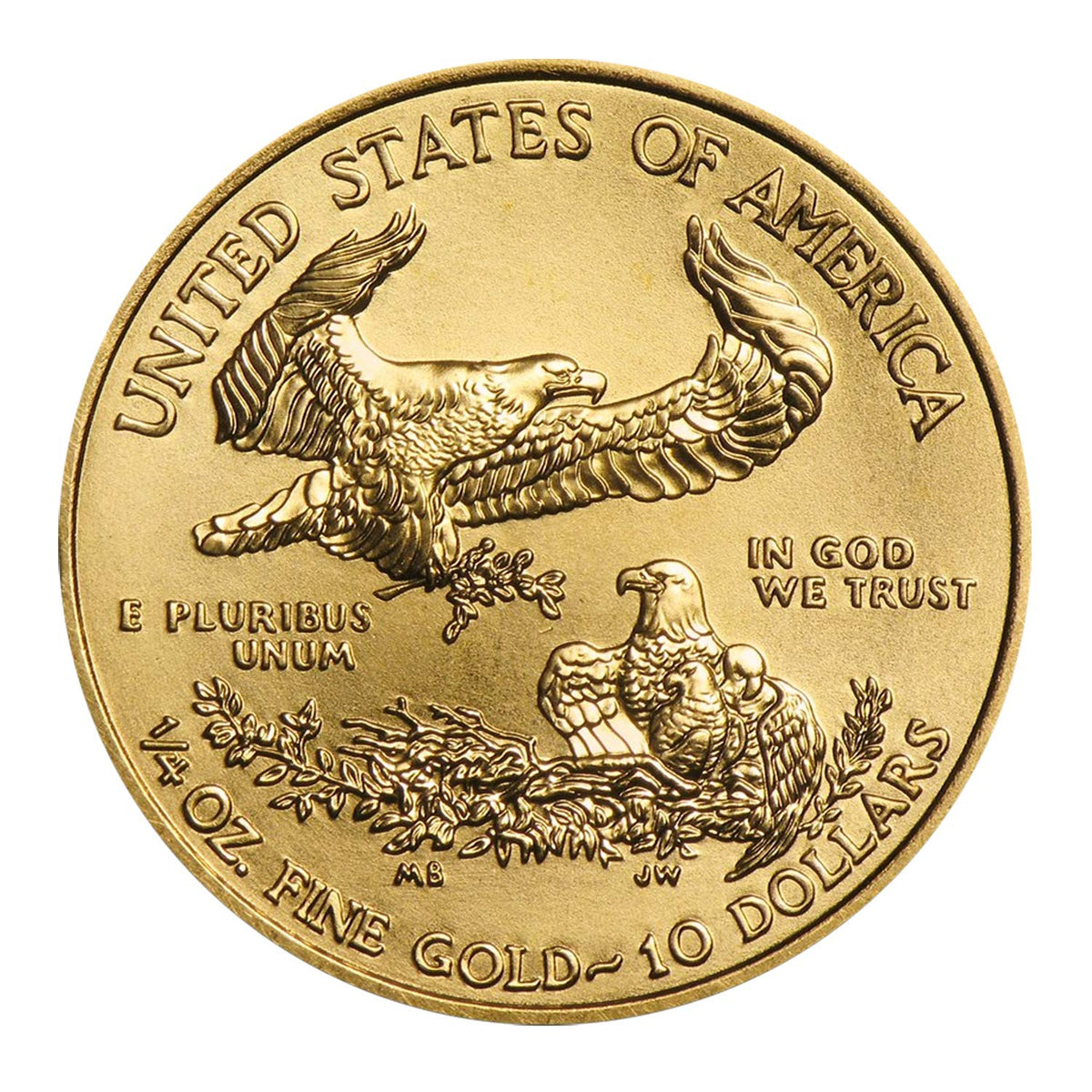1/4 oz Gold American Eagle Coin Brilliant Uncirculated P306