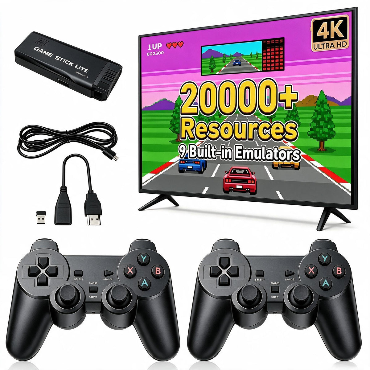 4K HDMI Retro Gaming Console Z454419