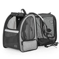Dog Backpack Carrier with Fleece Mat Q761