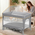 5 in 1 Baby Bassinet Light Grey P681