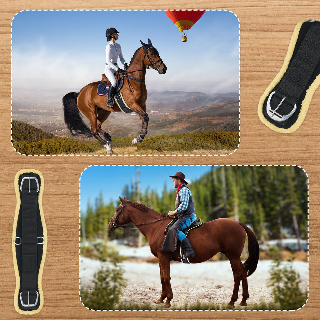 Fleece Horse Cinch with Removable Liners 30 Inch Q795