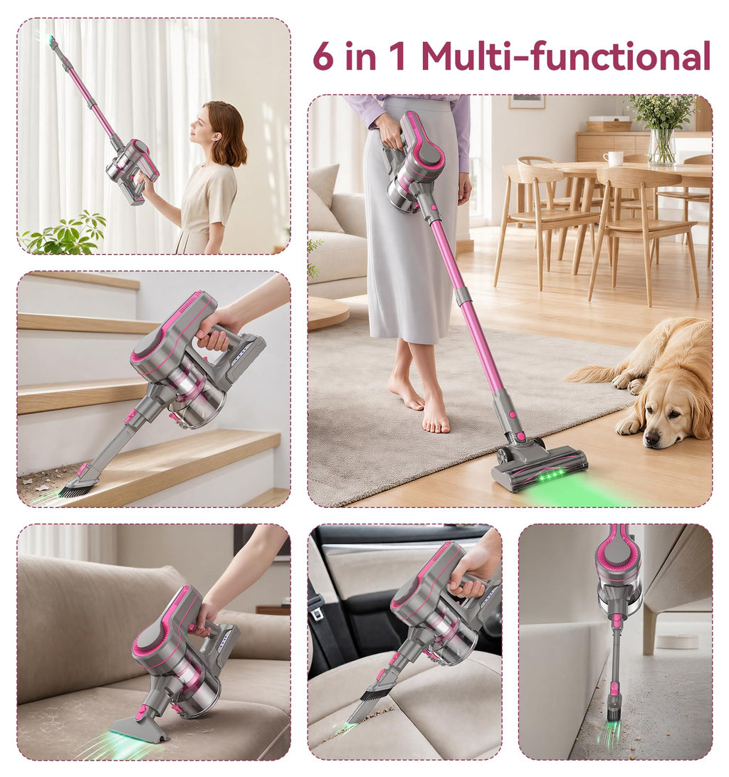 600W/50Kpa Cordless Stick Vacuum Cleaner L541