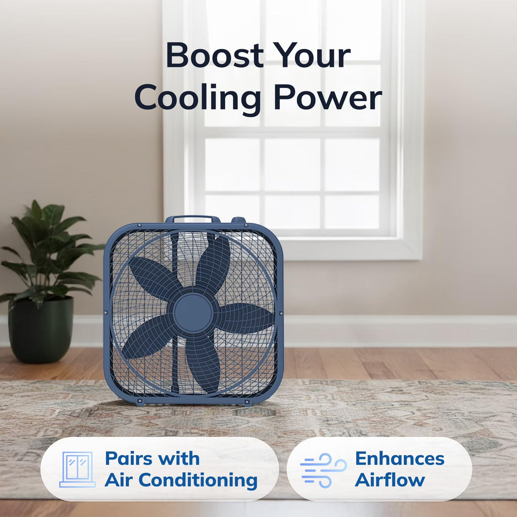 20" 3-Speed Box Fan K740