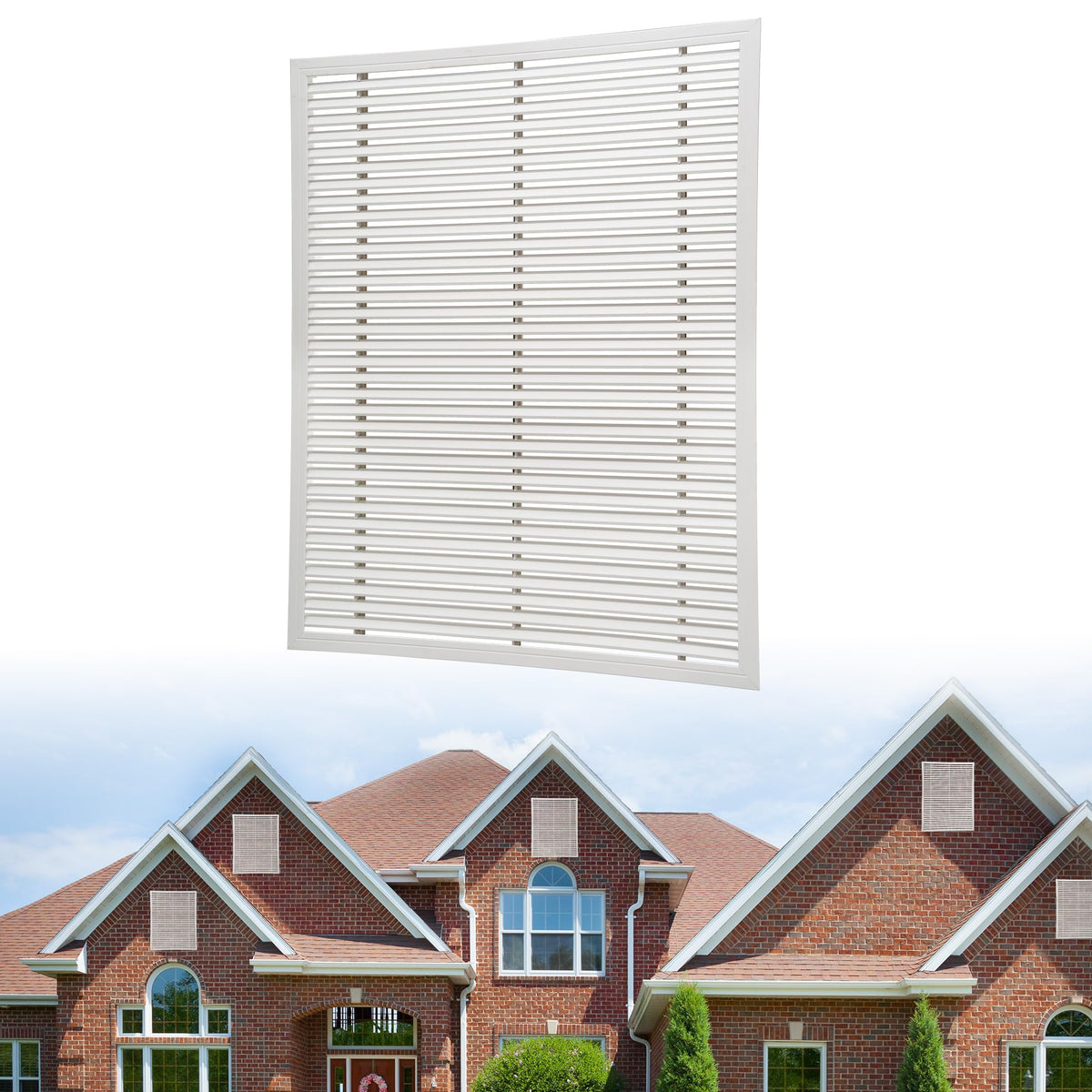24 x 30 Inch Gable Vent V114