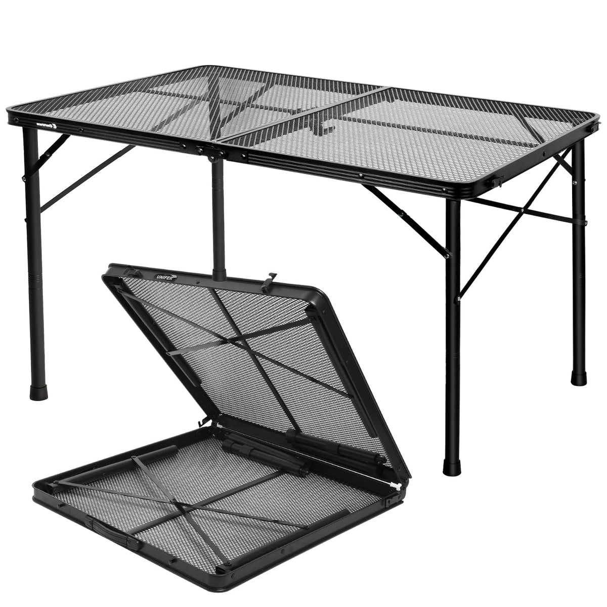 4Ft Metal Folding Camping Table X881767