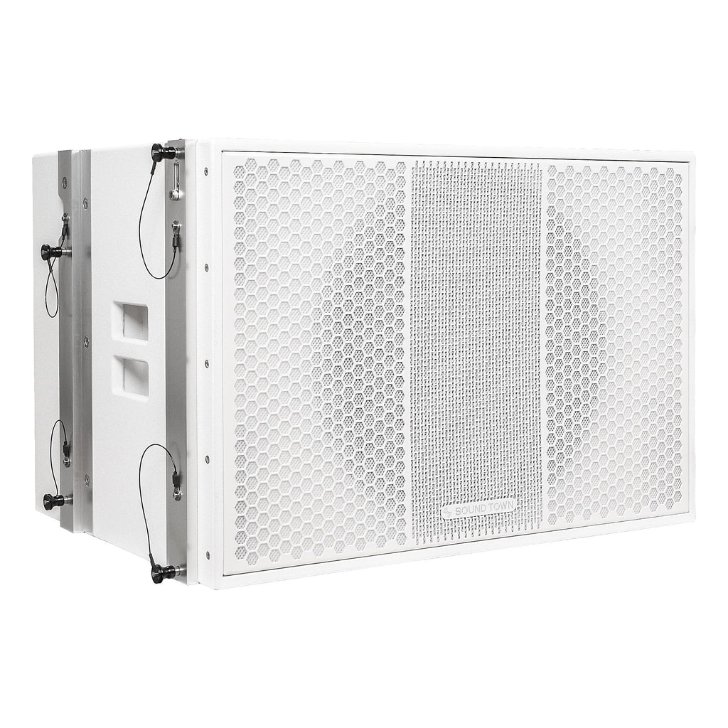 18” 1600W Powered Line Array Subwoofer with DSP, White K633072