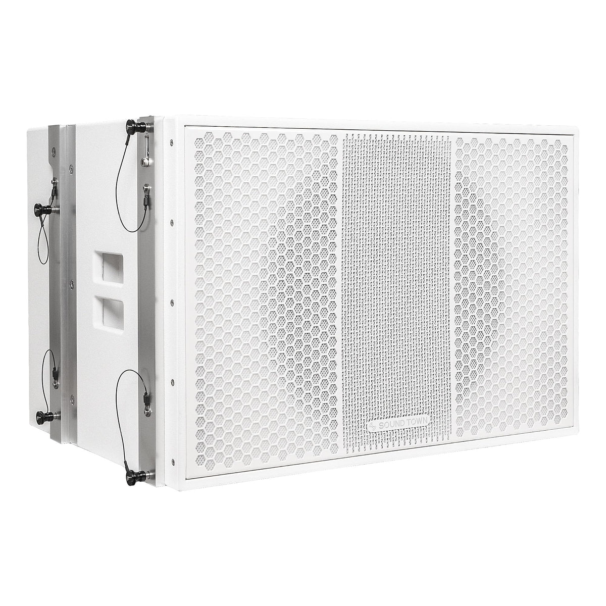 18” 1600W Powered Line Array Subwoofer with DSP, White K633072
