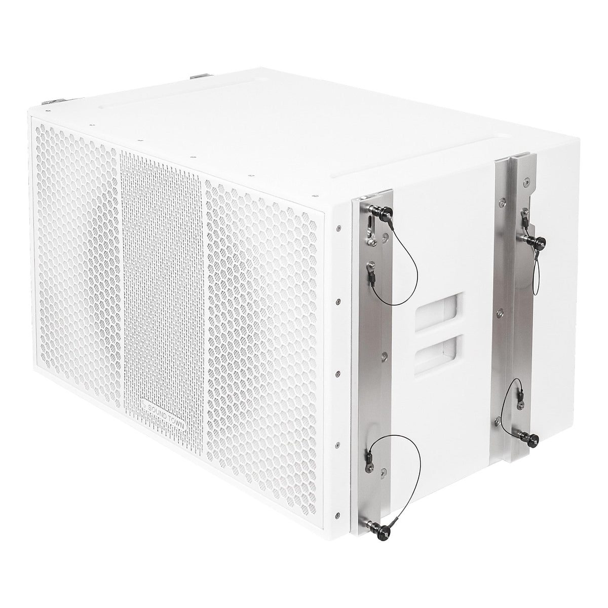 18” 1600W Powered Line Array Subwoofer with DSP, White K633072