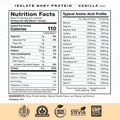 Grass-Fed Whey Protein Isolate Vanilla Chocolate 5lb Y622537