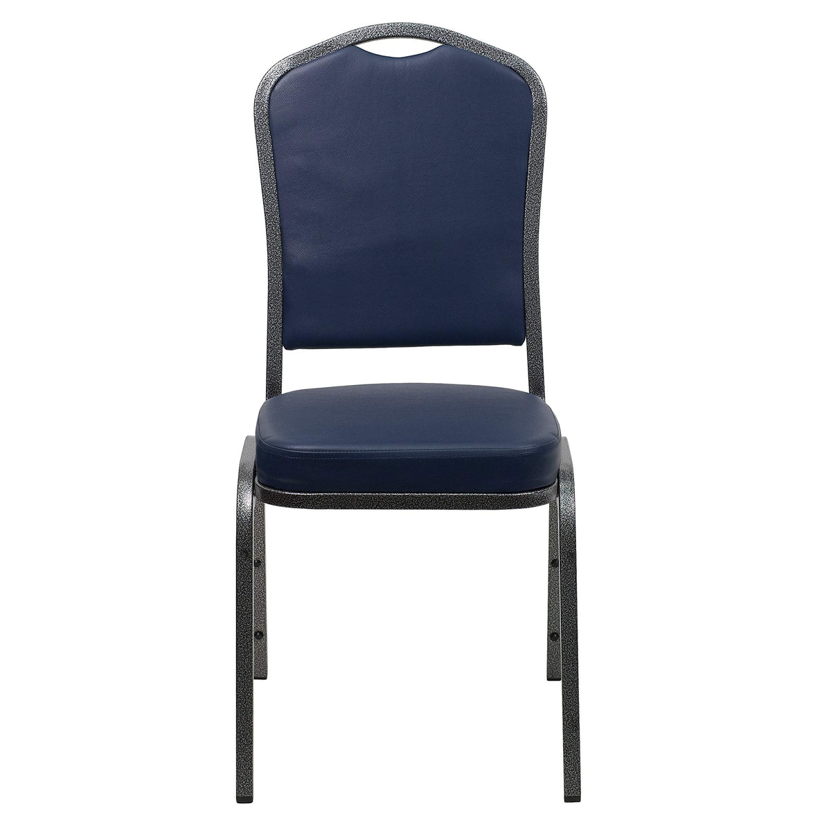 Silver Vinyl Stackable Banquet Chair O5535