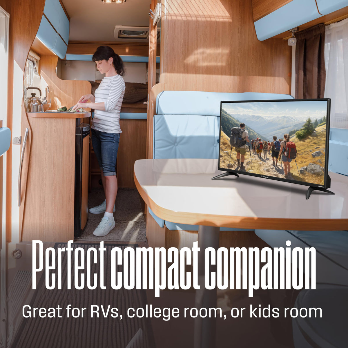 32-inch HD Smart Flat Screen TV with Voice Remote A579