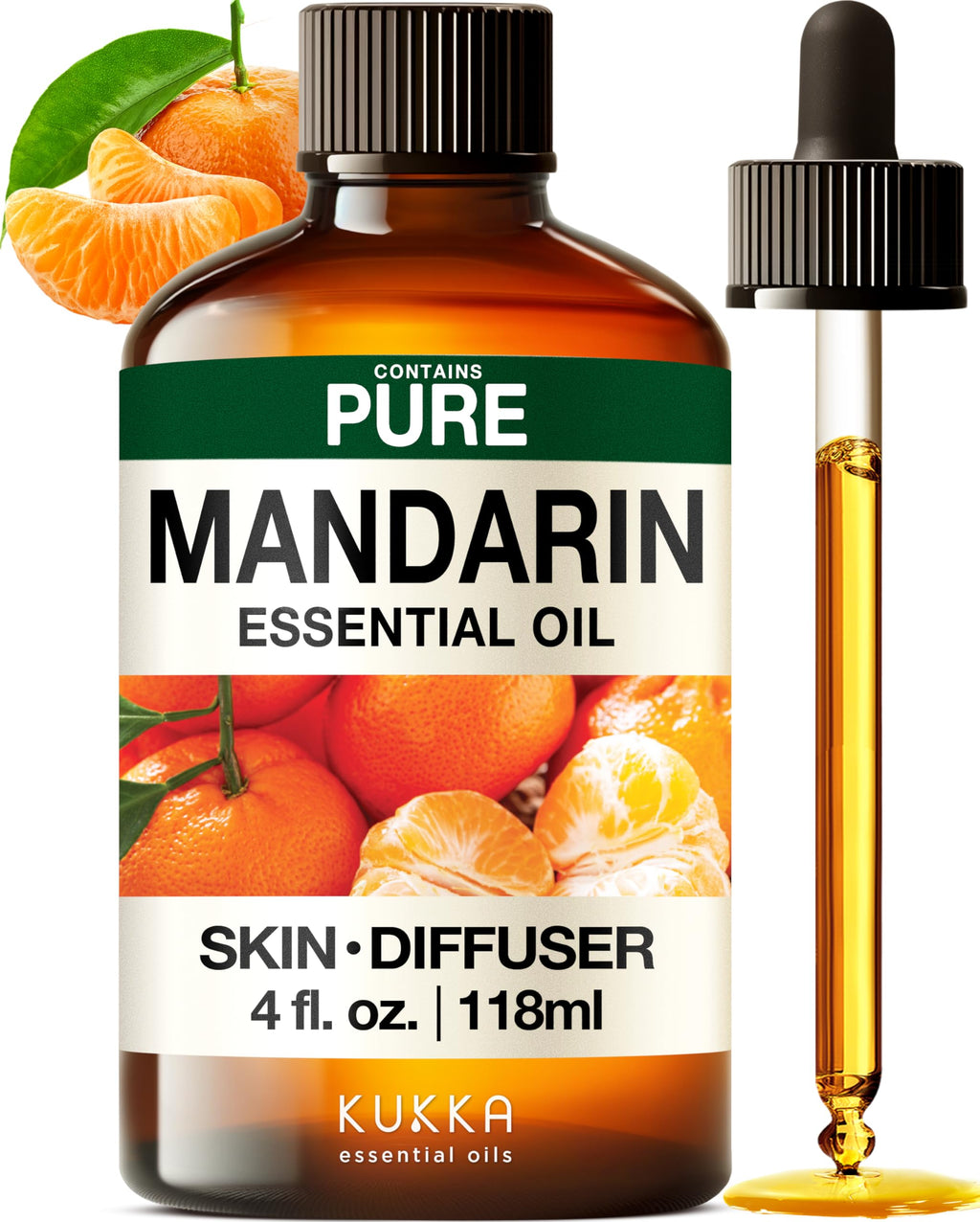 Lavender Mandarin Essential Oil Set 2X 4 Fl Oz R780