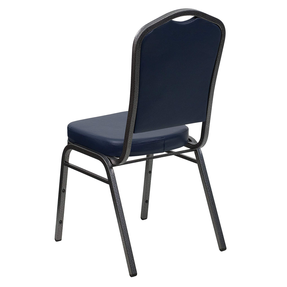 Silver Vinyl Stackable Banquet Chair O5535