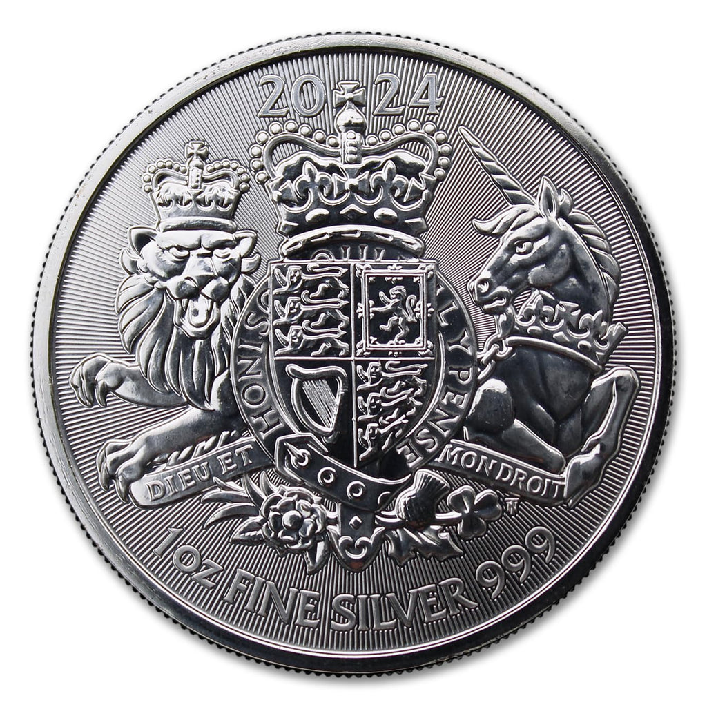 1 oz Silver British Royal Arms Coin F53322