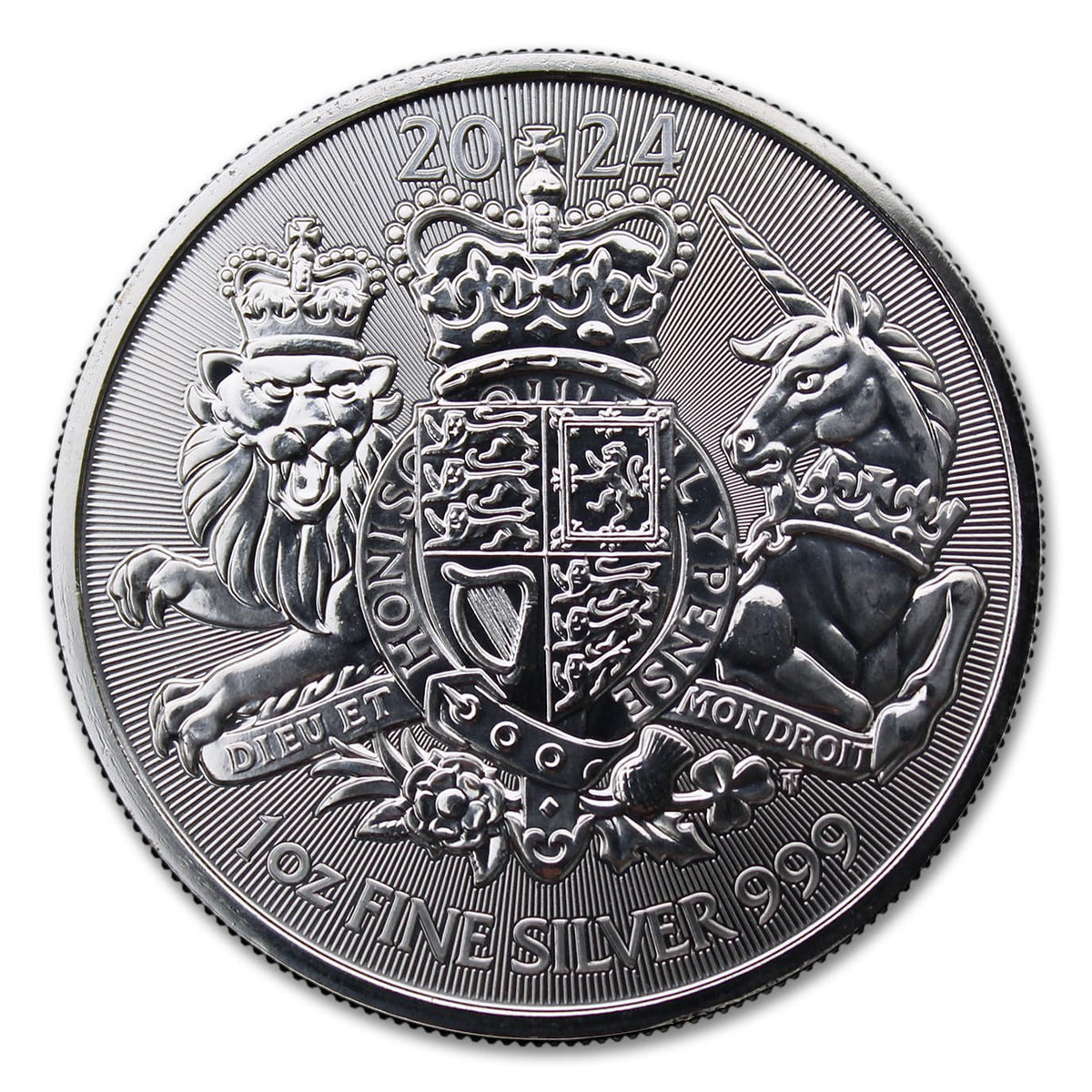 1 oz Silver British Royal Arms Coin F53322