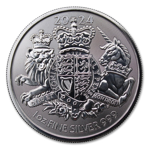1 oz Silver British Royal Arms Coin F53322