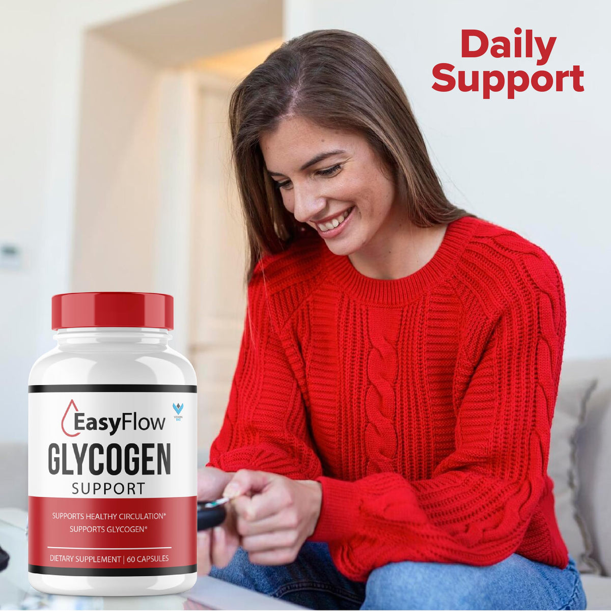 60 Capsules Glycogen Support Supplement T9792