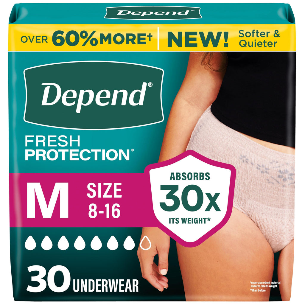 Adult Diapers for Women Medium 30 Count A487
