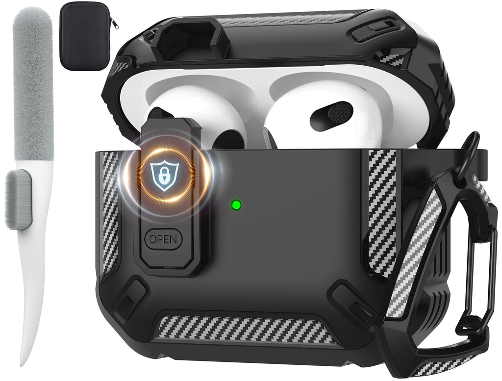 Black Magnetic AirPods 3 Case A7689