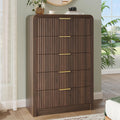 Fluted 5 Drawers Dresser L40485